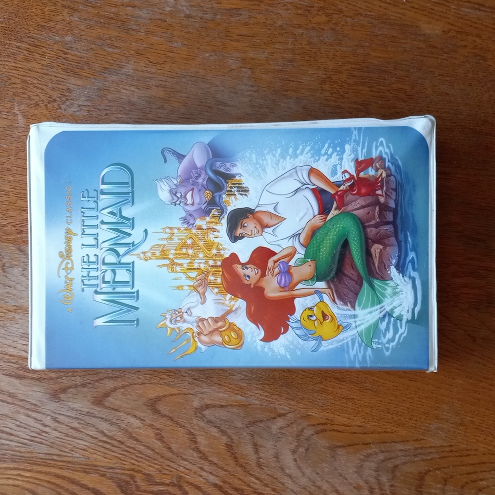 The Little Mermaid VHS (Banned Cover Art)